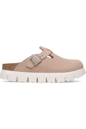 Birkenstock Boston Papilio Suede Leather Clogseu41