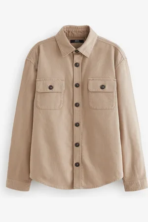 Next Plain 100% Cotton Overshirt (3-16yrs)6 år (116cm)