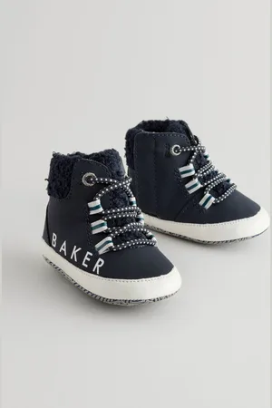 Ted Baker Boys Navy Borg Trim Boots6 - 12 måneder (68 - 80cm)