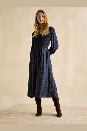 Joules Lilliana Shirred Dress42
