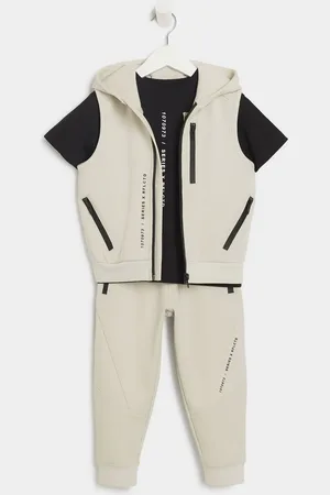 River Island Boys 100% Cotton Gilet Set 3 Piece1.5 - 2 år (86 - 92cm)