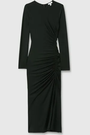 Reiss Rosie Jersey Ruched Midi Kjole38