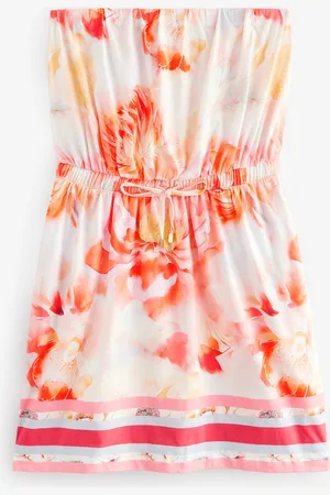 Next 100% Bomuldstrøje Bandeau Summer Mini Kjole52