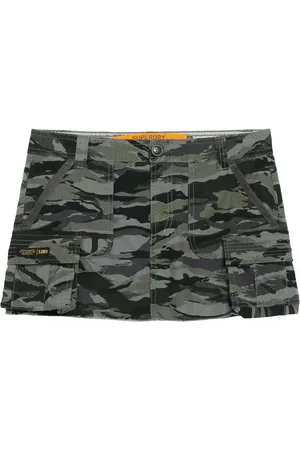 Superdry Utility faldskærm 100% Bomuld Nederdele38