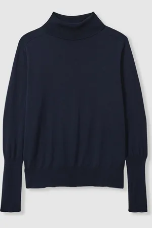Reiss Wren Roll-Neck Jumper With CashmereXS
