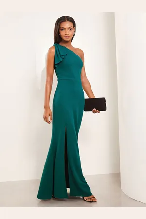 Lipsy London One Shoulder Sløjfe Maxikjole44
