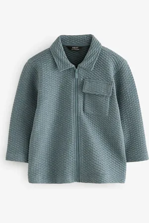 Next Zip Through Textured Jacket (3mths-7yrs)2 - 3 år (92 - 98cm)