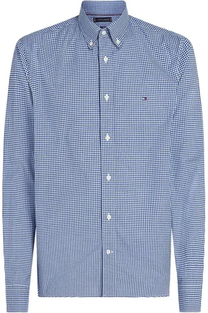 Tommy Hilfiger Normal pasform Flex 100% Bomuld Poplin Ternet SkjorterL