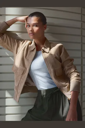 Next Real Suede Bomber Jacket44