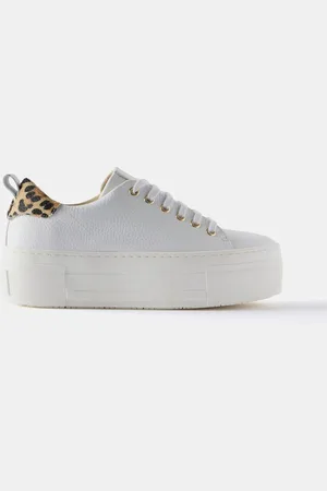 mint&berry Belle Platform Leopard Trainerseu38