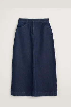 Seasalt Cornwall Frugttræ Midi Denim Nederdele46