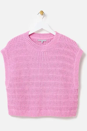 Oliver Bonas Ribbed Textured Knitted Vest34