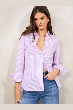 Lipsy London Stribet Poplin Skjorter42