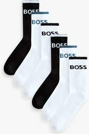 HUGO BOSS Ribbed Short Socks 6 PackL-XL
