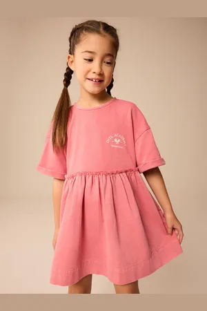 Next Fabric Mix 100% Cotton T-Shirt Dress (3-16yrs)13 år (158cm)