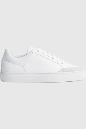 Reiss Ashley Læder Low Top Trainers
