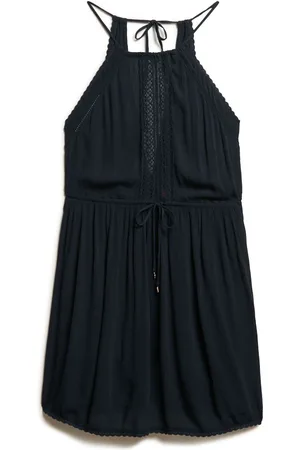 Superdry 100% Cotton Ibiza Halter Neck Mini Dress38
