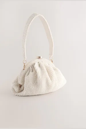 Next Pearl Effect Beaded BagEn