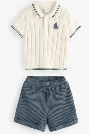 Monsoon Newborn Knit T-Shirt and Shorts Set8086cm