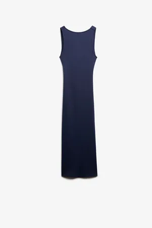 Superdry Jersey Twist Back Midi Kjole