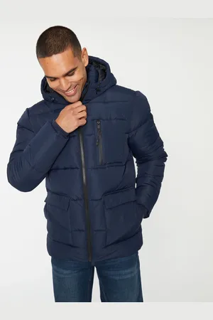 Threadbare Showerproof Double Layer Puffer Hooded JacketL