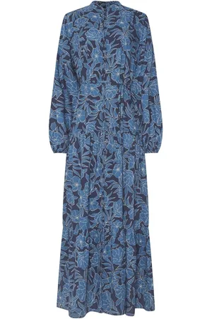Long Tall Sally Floral Long Sleeve Belted Dress46høj