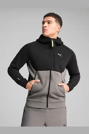 PUMA Mens tech Full Zip Hoodiexlarge