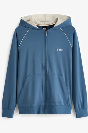 HUGO BOSS Stretch Cotton Zip-Up HoodieS