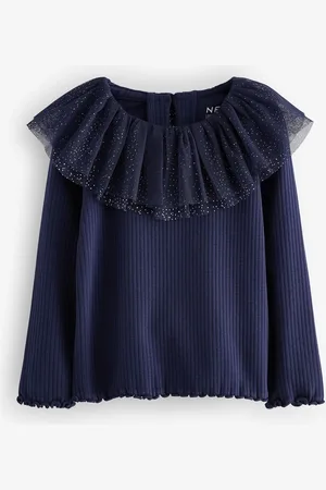 Next Sparkle Collar Top (3mths-7yrs)5 - 6 år (110 - 116cm)