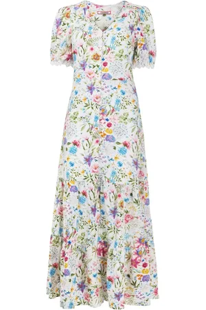 Joe Browns Vintage Lace Floral Print Maxi Dress18