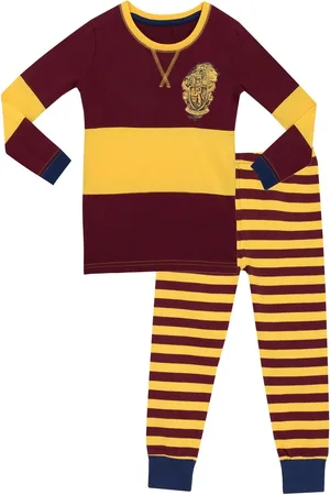 Character Girls Harry Potter Snuggle Fit Pyjamas - Gryffindor4 - 5 år (104 - 110cm)