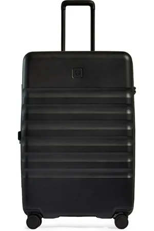 Antler Icon Stripe 78cm Large Black Luggageonesize