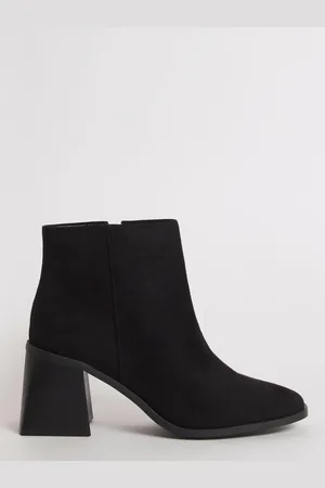 Simply Be Wide Fit Classic Simple Heeled Ankle Boots