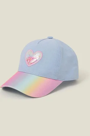 Accessorize Girls Shake Glitter 100% Cotton Cap122128cm