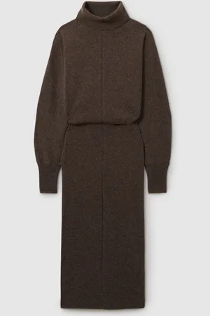 Reiss Winslet Jumper Dress with Wool and CashmereM
