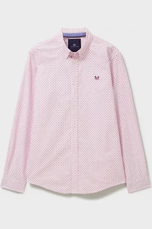 J.Crew Pinpoint Printed Oxford 100% Bomuld SkjorterM