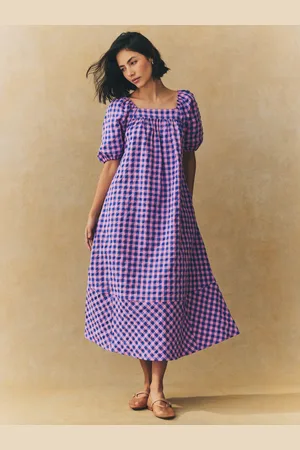 Next Pufærme Square Neck Maxikjole40