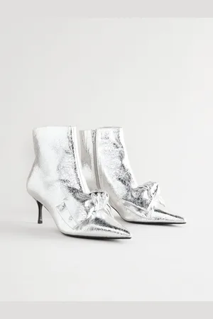 Next Forever Comfort Sløjfe Detail Skinny Heeled Støvler