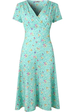 Joe Browns Vintage Printed V-Neck Dress34