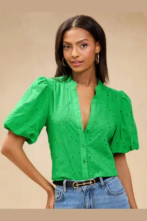 Lipsy London Brodierie Pufærme bluse38
