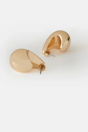 mint&berry Tone Teardrop EarringsEn