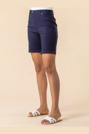 Roman Turned Hem Stretch Shorts42