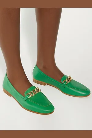 Dune Goldsmith loafers med kædekant