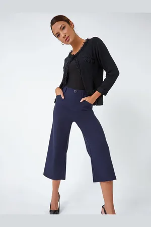 Roman Cropped Stretch Culottes46