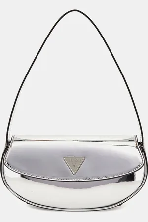 Guess Sølv Arnela Flap SkuldertaskeEn