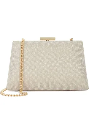 Dune Bellaria Angled Frame Clutch BagEn