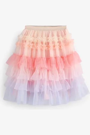 Next Frill Tiered Mesh Skirt (3-16yrs)9 år (134cm)