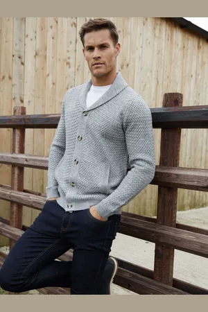 Threadbare Shawl Collar Knitted CardiganL