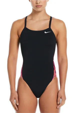 Nike Swim Racerback Splice One Pieces Sort Badedragt48-50