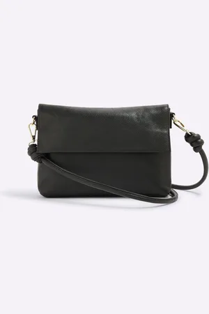 River Island Leather Knot Strap Cross-Body Bagen